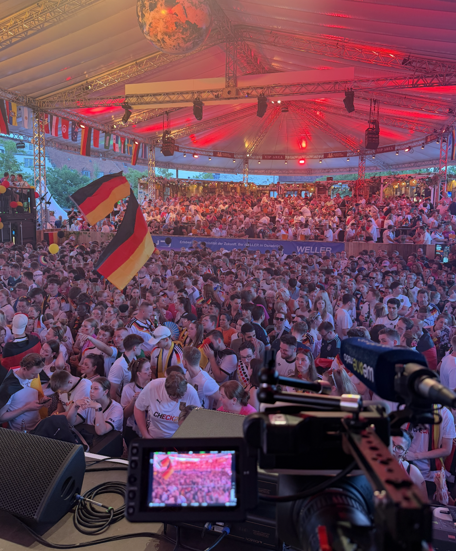 Internationale TV-Liveschalte für die FIFA WM 2026